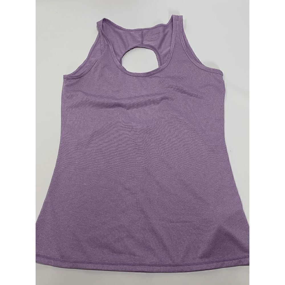 Fabletics Women's Active Tank Top Cut Out Back Workout Yoga Gym Purple Size XS